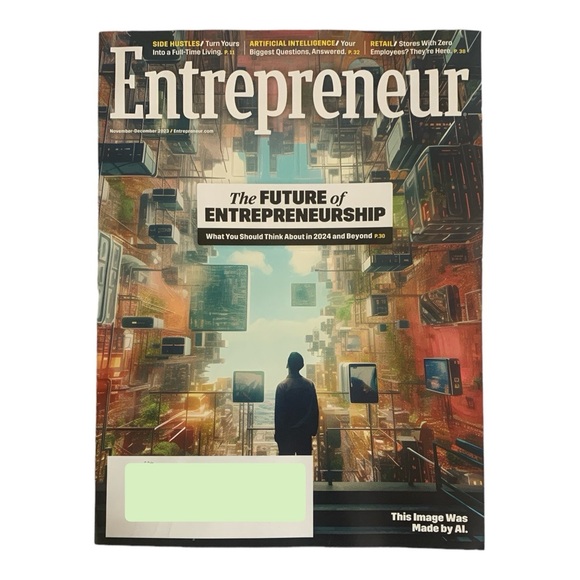Entrepreneur Magazine November December 2023 The Future of Entrepreneurship - Picture 1 of 5